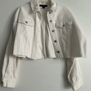 Corduroy Cropped Jacket